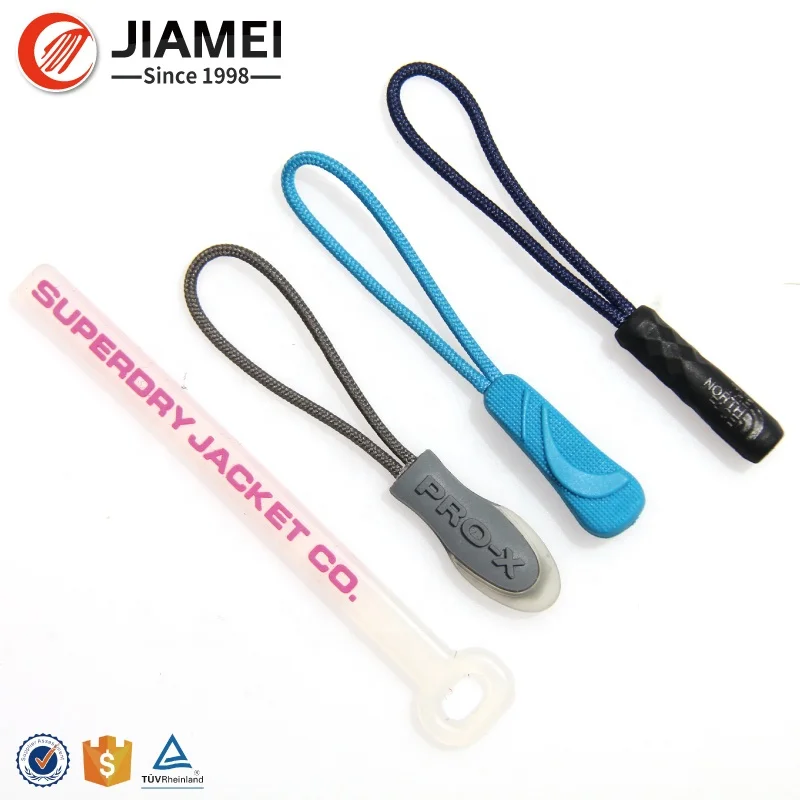 China Customized Silicone Zipper Pull Wholesale
