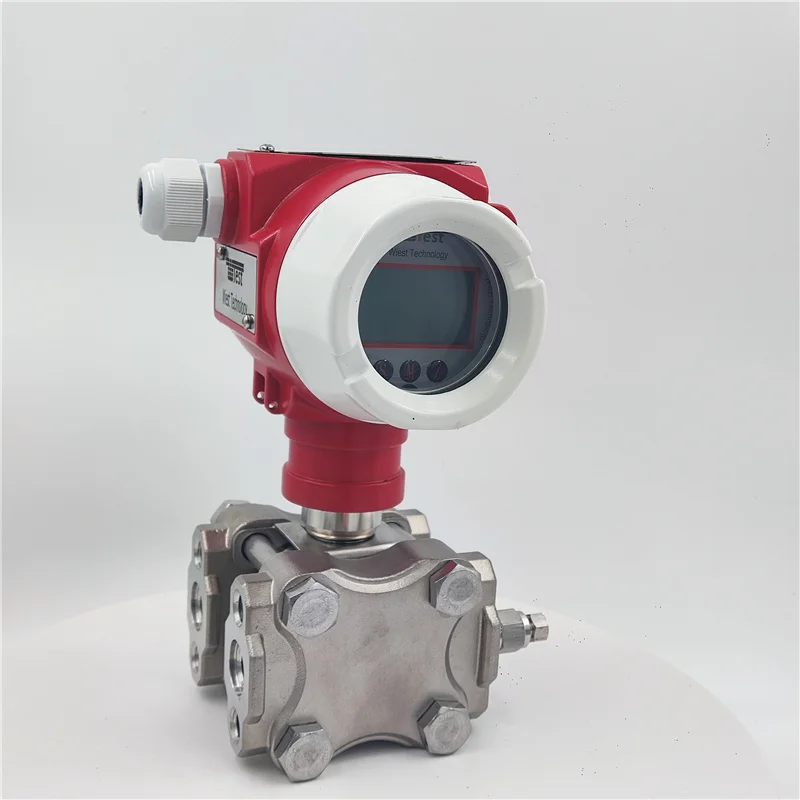 Air & Gas Flowmeters  Hot Sale Differential Pressure Transmitter 4-20madc Output with an Optional 485 Communication Protocol