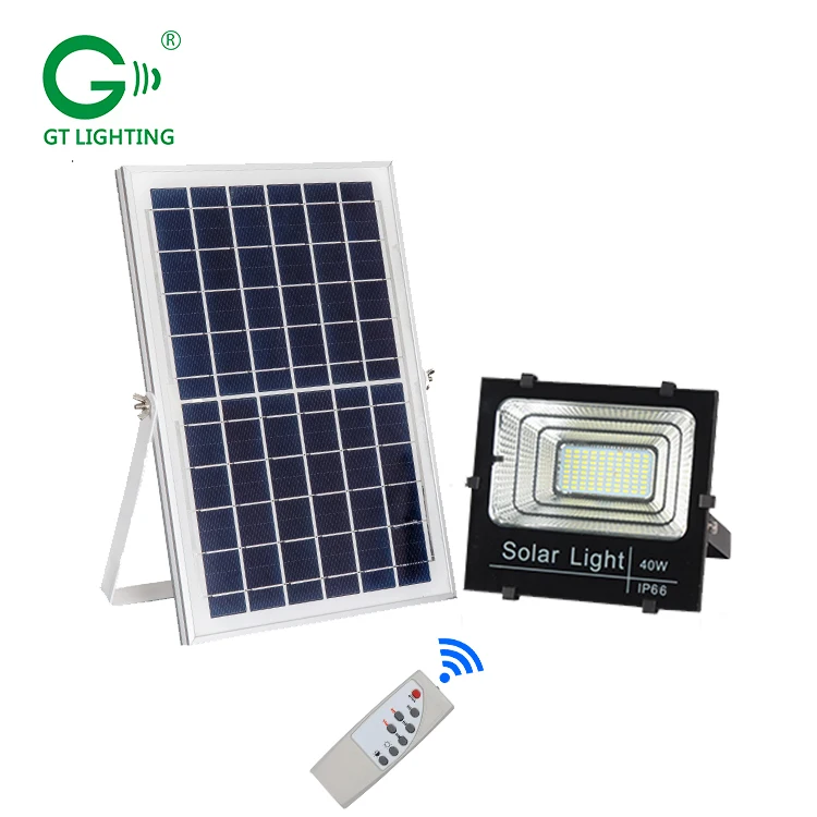 High quality smart stadium outdoor smd waterproof ip67 25w 40w 60w 100w 200w solar led flood light