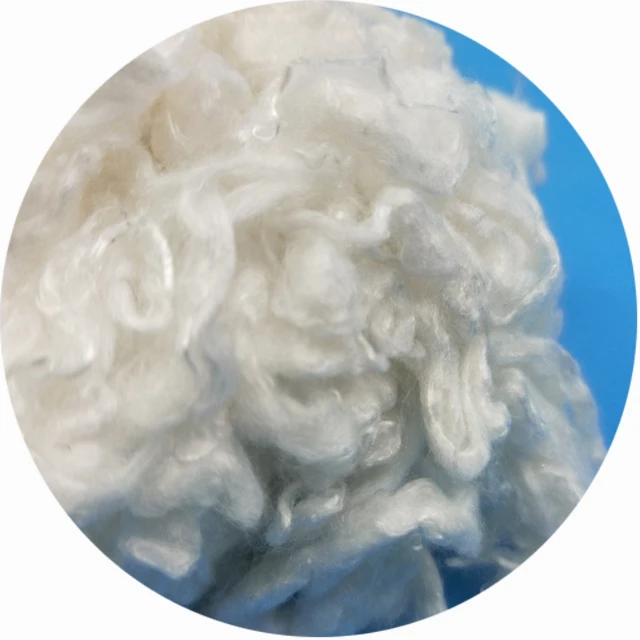 100% raw pure white 1.2d 38mm bamboo fiber