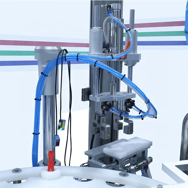 full automatic snow spray deodorant filling machine perfume body spray paint can aerosol filling machine