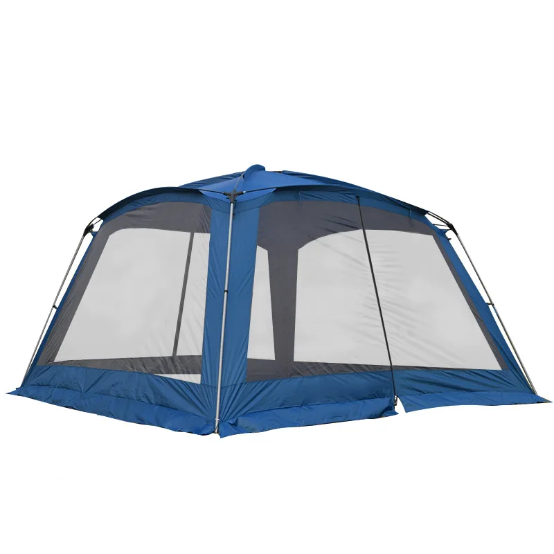 Custom Portable Camping Mosquito Net Outdoor Sunshade Cover Mesh Tent for Family Party Garden Beach Travelling Camping Tent