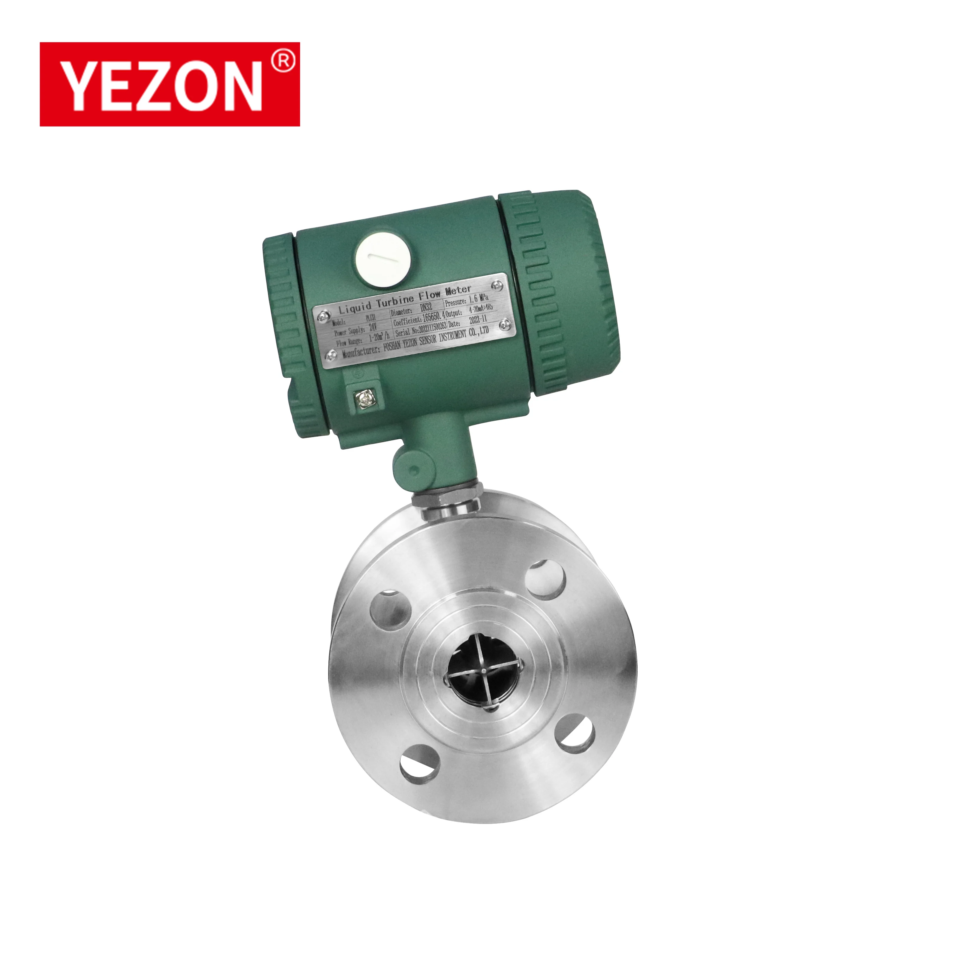 Flowmeter Measure Liquid Gas turbine Flow Meter analog 4-20mA flowmeter