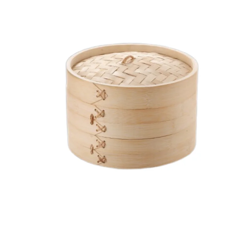 Square small bamboo steamer bamboo steamer square round - corner bamboo steamer