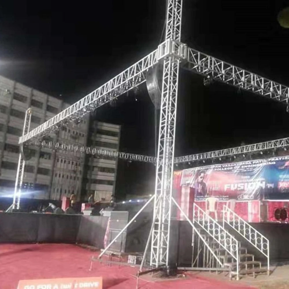 ANCYASE Cheap Price 12x10x8M  Fast assemble Choir F34 F44 aluminum tower truss base