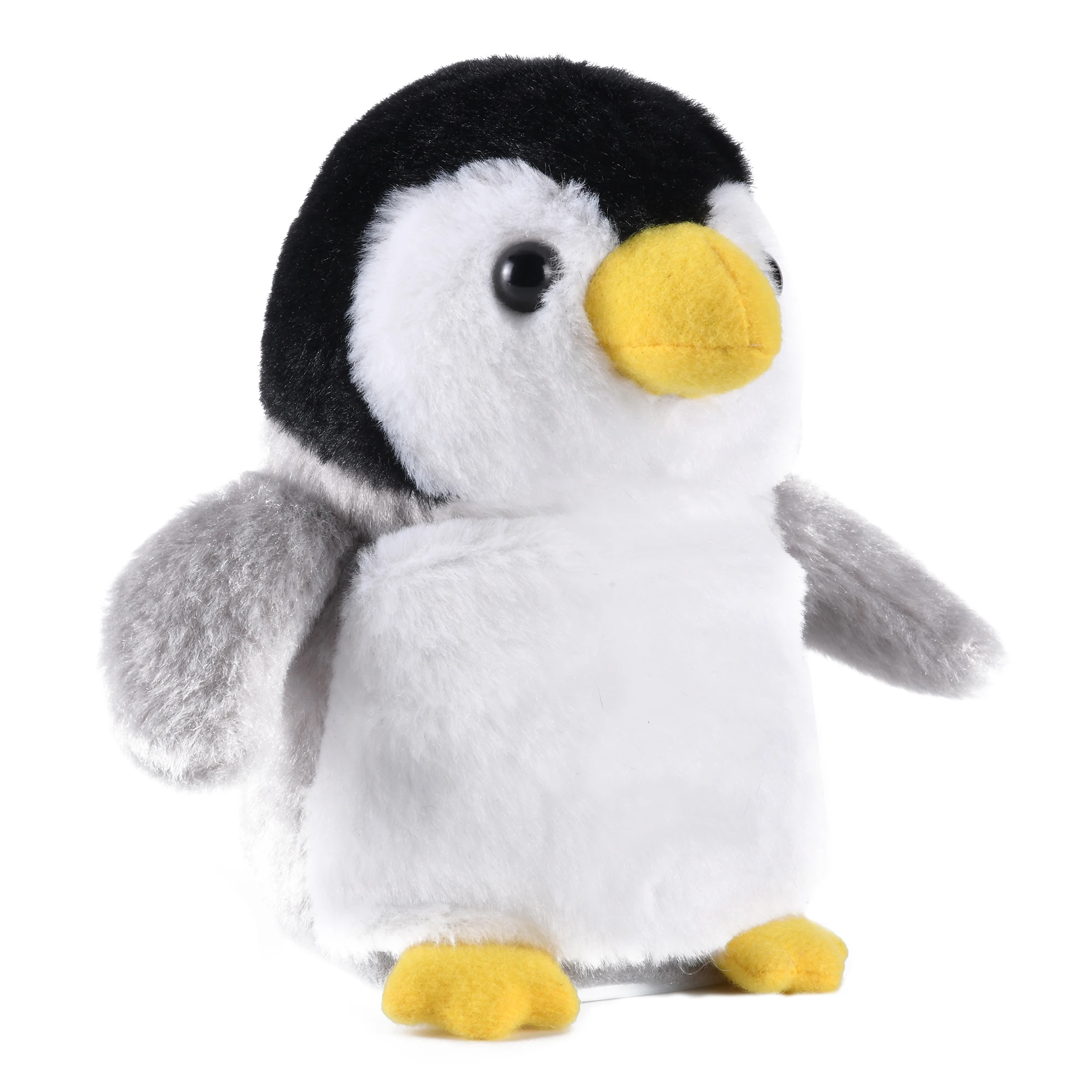 Small Adorable Penguin Plush Toy Kids Cartoon Soft Stuffed Toy Talking Nodding Electronic Animal Toys