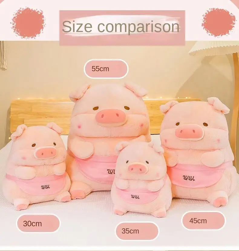 Custom Stuffed Plush Business Gift Plushies Wholesale Cute Lulu pig Plush Toys