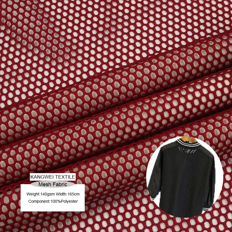 Шестиугольная сетчатая ткань сухой формы для универсальных чехлов на сиденья автомобиля и кепки домашних животных спортивной одежды