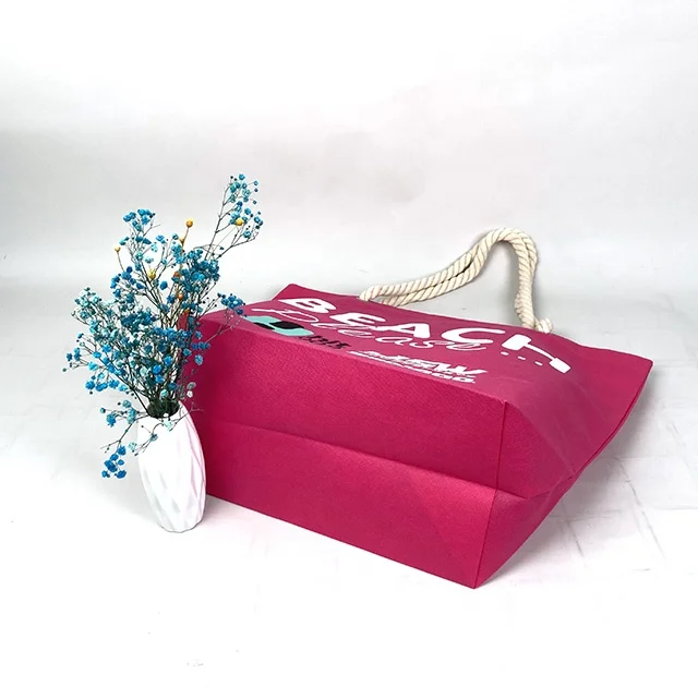 Non Woven Vest Shopping Bag Washable Kraft Paper Fabric Shopping Bag With Logos Ripstop Nylon Shopping Bag Canvas Big