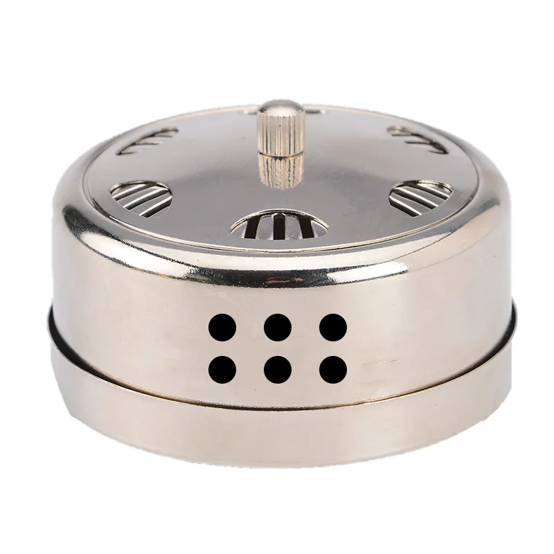 8251 стальная коробка, бесдымная стальная коробка с регулировкой температуры, коробка для мокса, белая стальная коробка для мокса