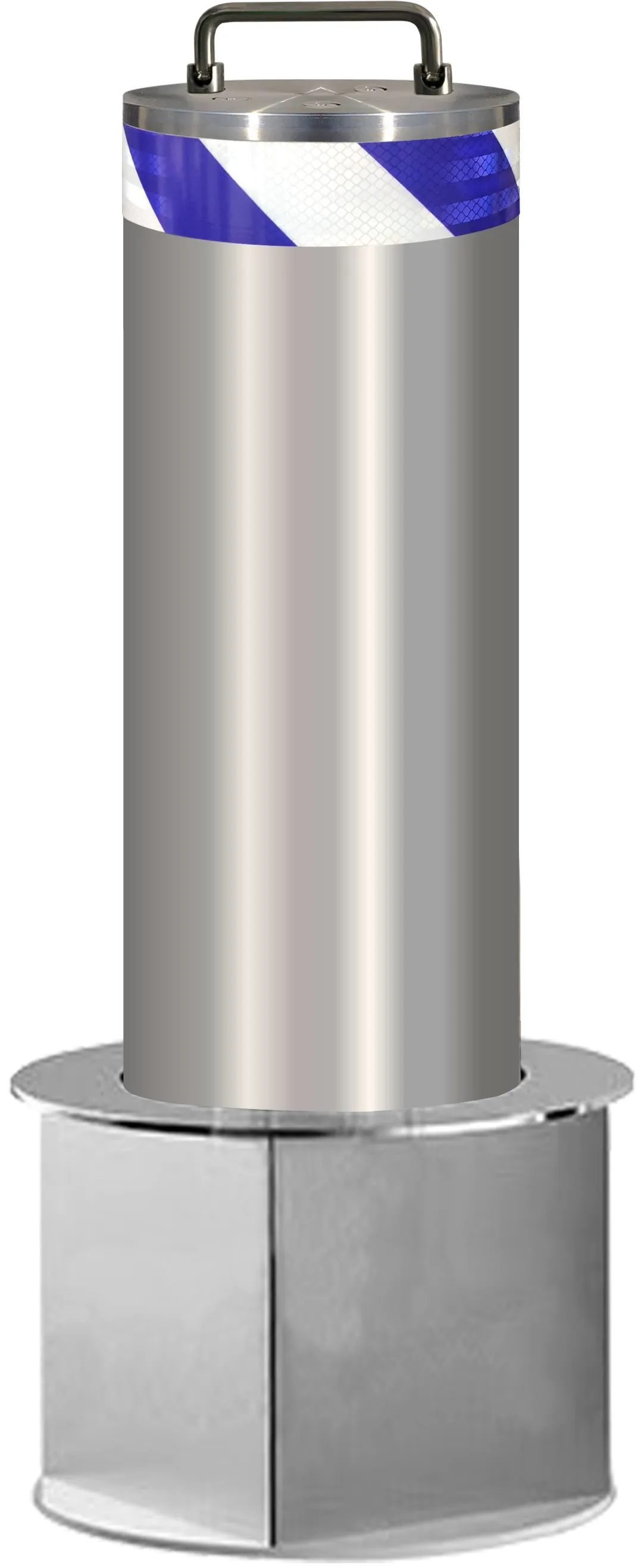 Factory direct sale Fixed Metal bollards Traffic Barrier Automatic LED Retractable Bollards