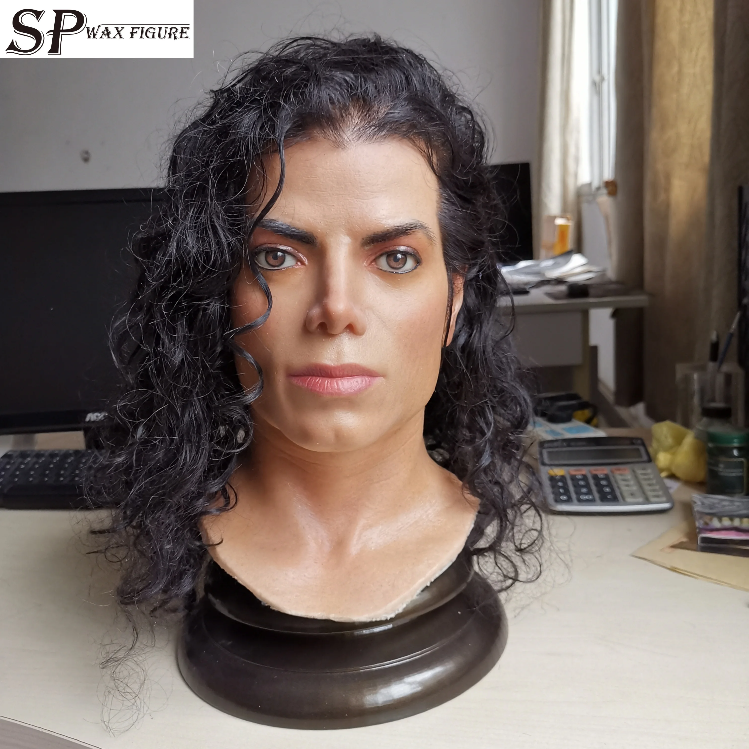 Super realistic Michael Jackson waxworks, silicone figures, wax sculptures for amusement park