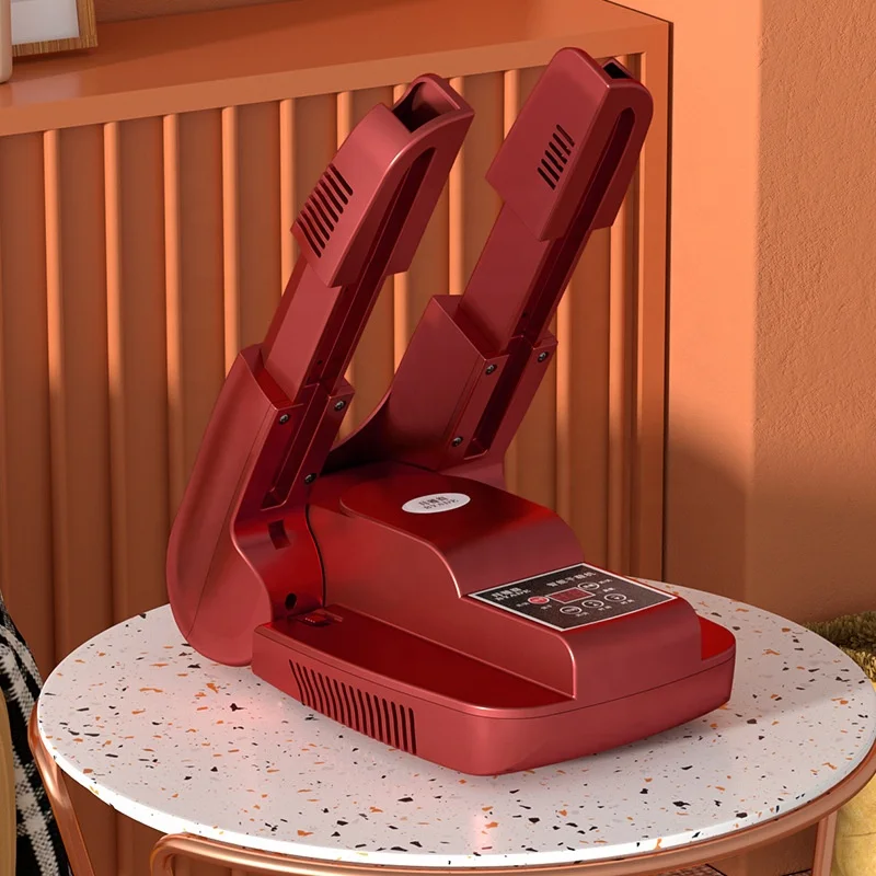 foldable boot heating drying rack adjustable deodorize electric ozone shoe dryer with timer