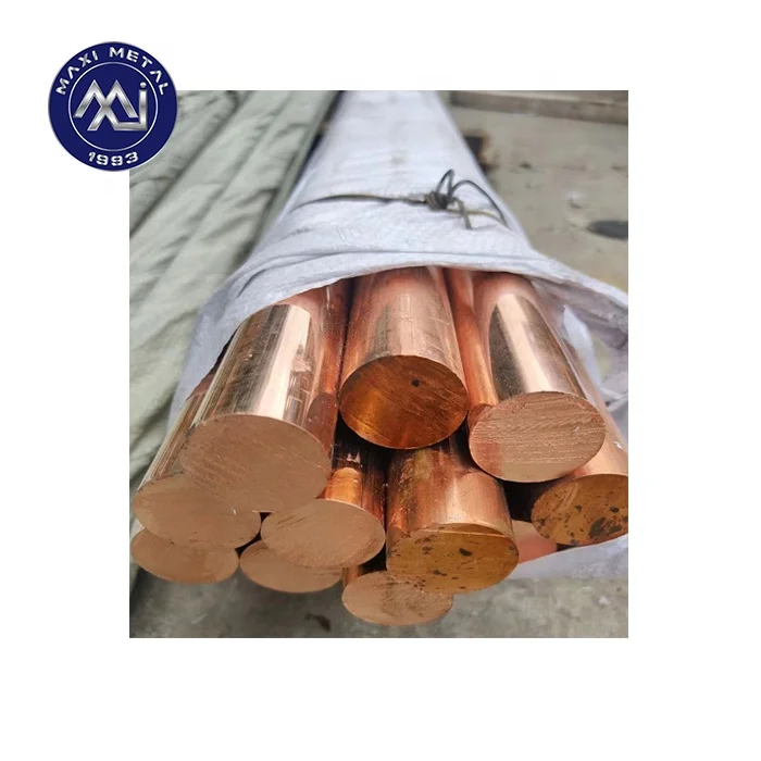 c11000 pure copper rod round flat brass copper bars