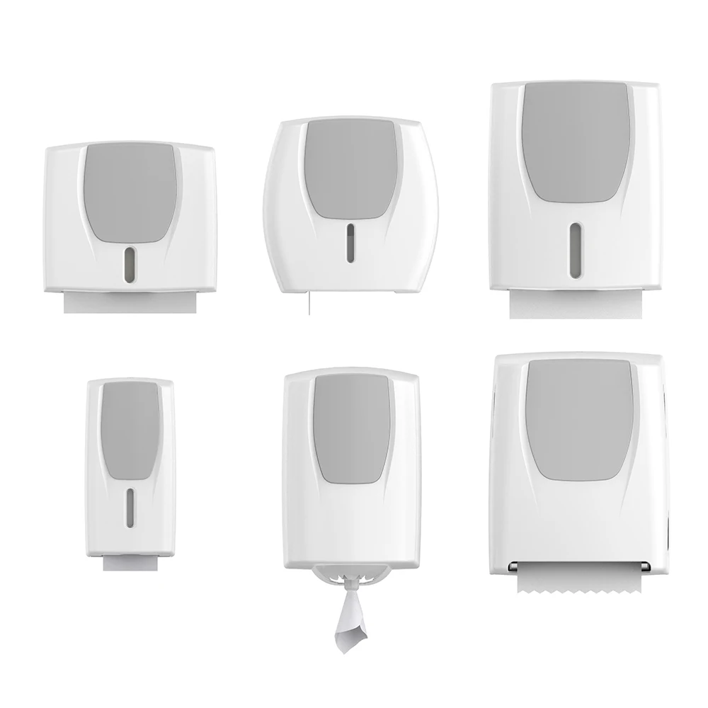 Multifolded Wall Mounted Automatic Hand Towel Dispenser PP Paper tissue dispenser For Bathroom kitchen