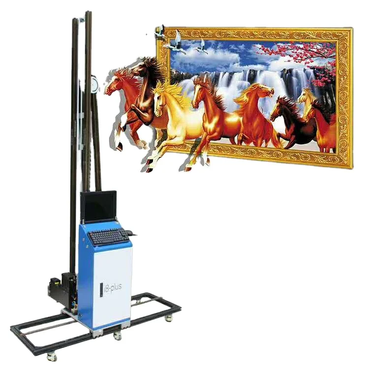 Direct To Wall Painting Machine 5D Vertical Wall Printer