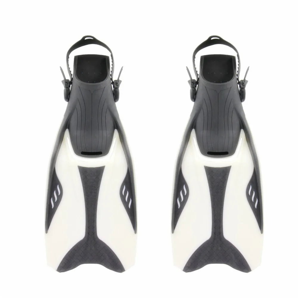 Diving Snorkel Fins, Adjustable Fin; Swim Fins for Snorkeling Diving Adult Men Womens Diving Equipment Swimming Diving Sport F02