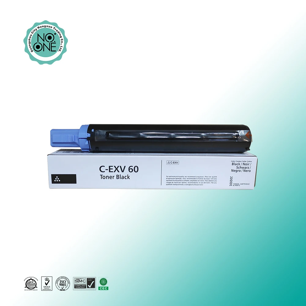 New Product C-EXV60 Factory Wholesale CEXV-60 iR AC 2425 2425i Black Toner Cartridge iR2425i CEXV60 For Canon Copier Supplies