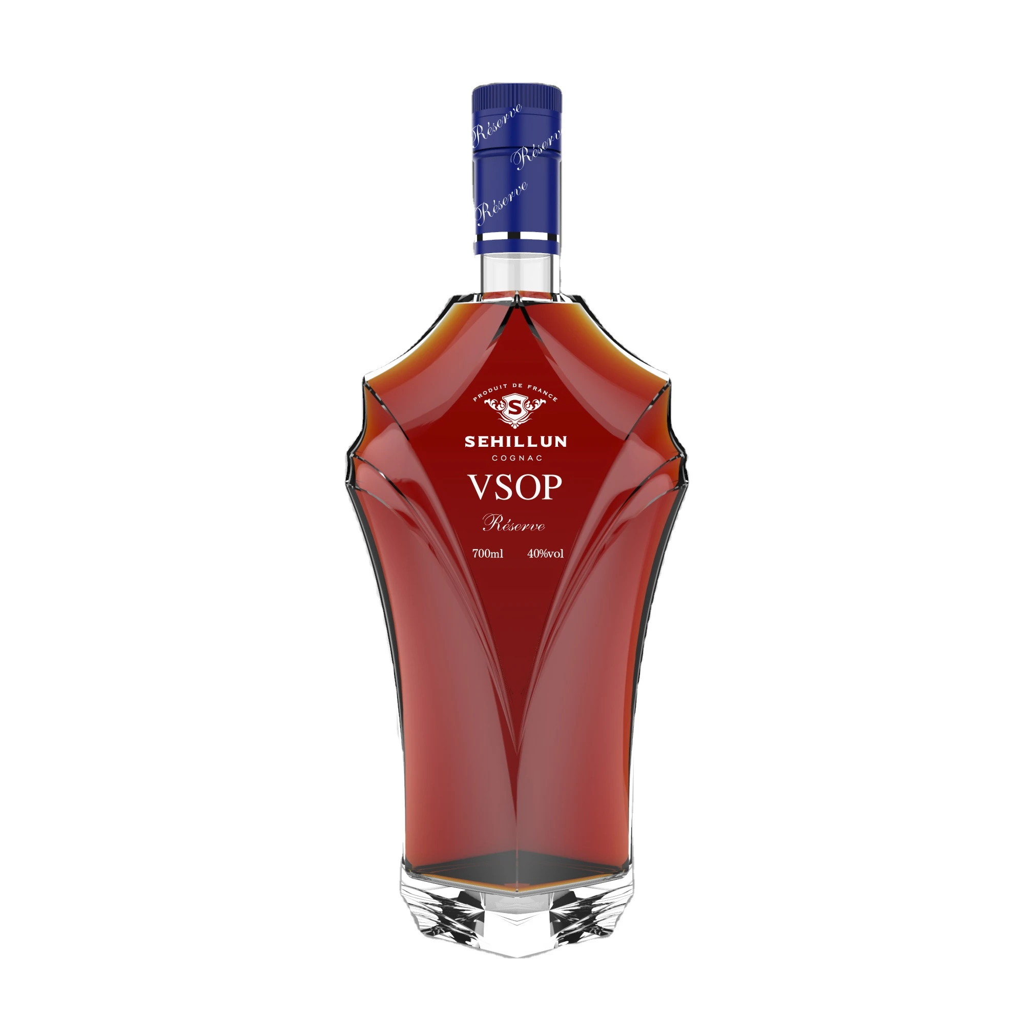 New design 3000ml vodka gin rum whisky bottles