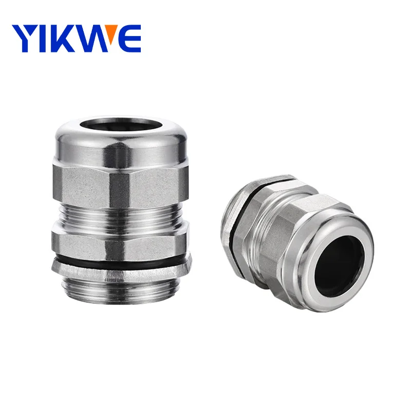 M12 PG7-63 SS304 Stainless Steel Cable Gland Metal Gland