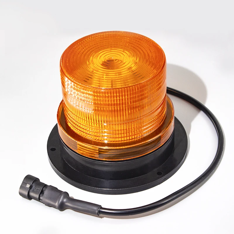 
 Safety Warning LED Rotating Beacons and Strobe Lights with Red Amber Blue Emergency Lamp For Forklift Tractors Auto 12V 24V 80V  