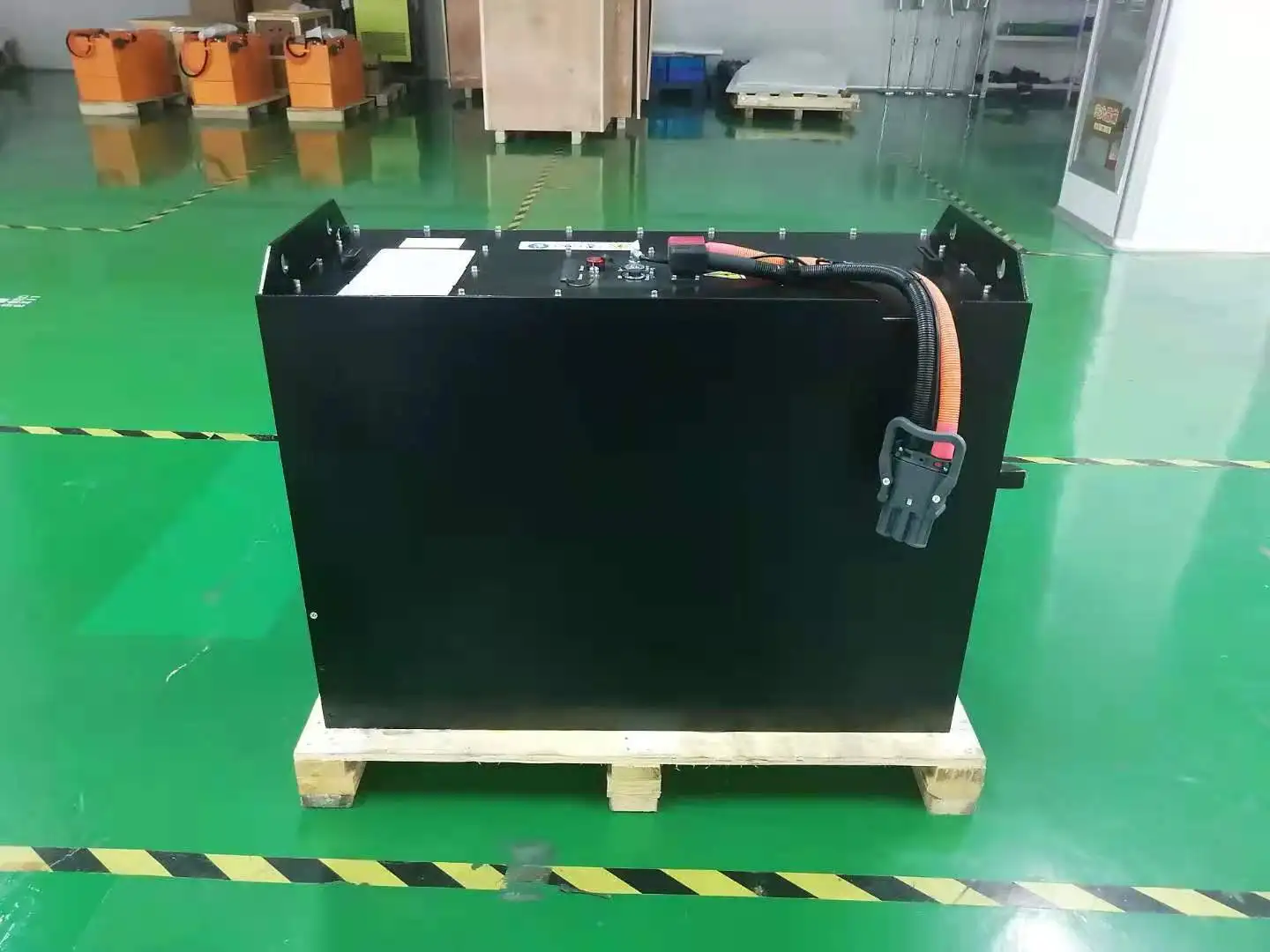 Long cycle-life forklift lithium battery box 24V 48V 200AH 300AH 360AH battery box rack