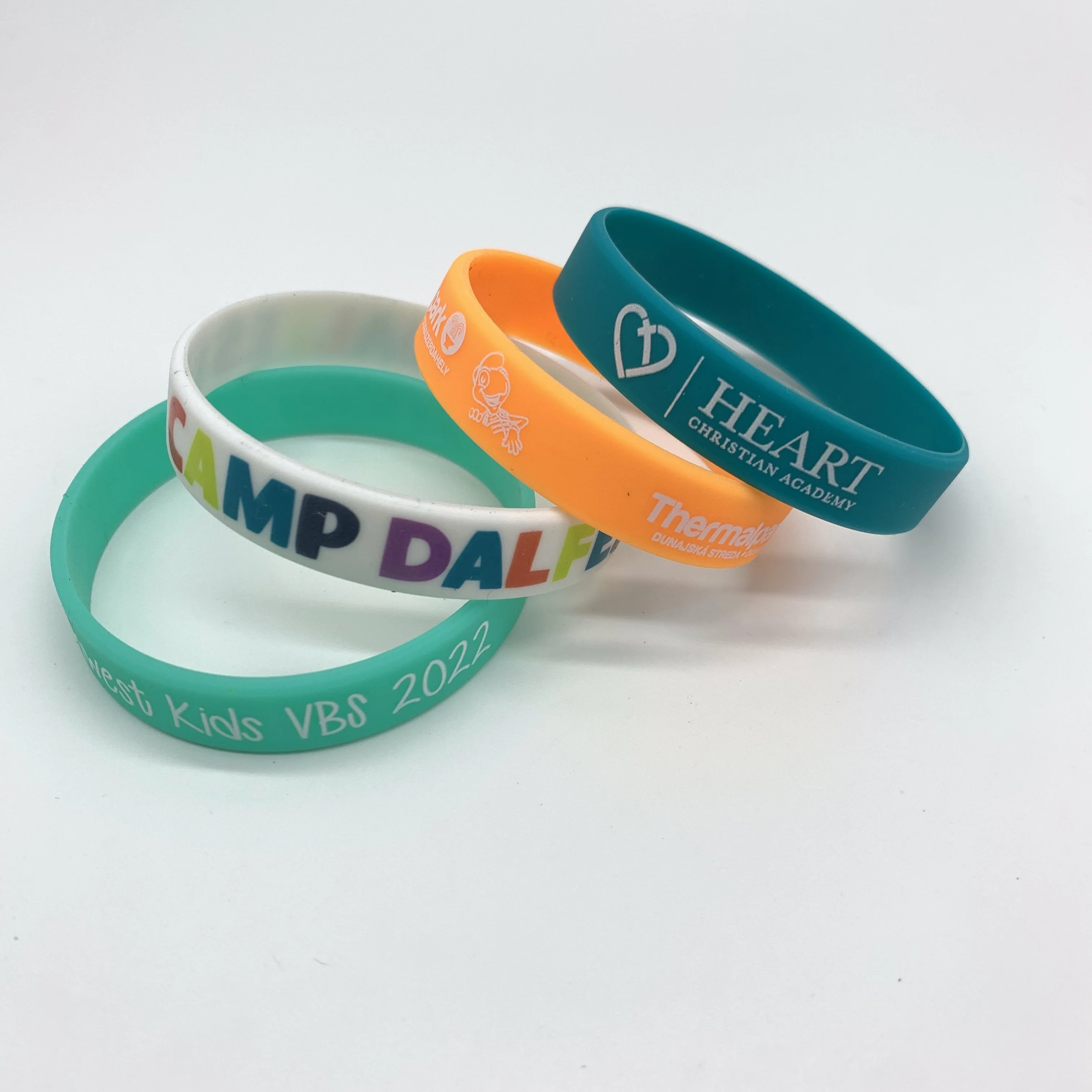 Custom Silicone Bracelets, Make Your Own Rubber Wristbands With Message or Logo, High Quality Personalized Wrist Band