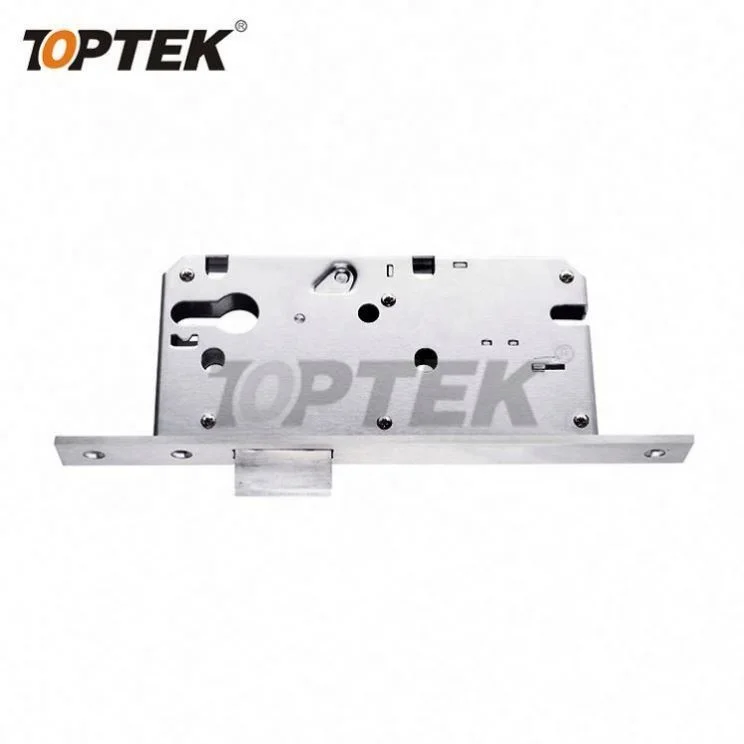 Top Security Cylinder Mortise Lock Body Multipoint Lock 6 Bolts For Steel Door