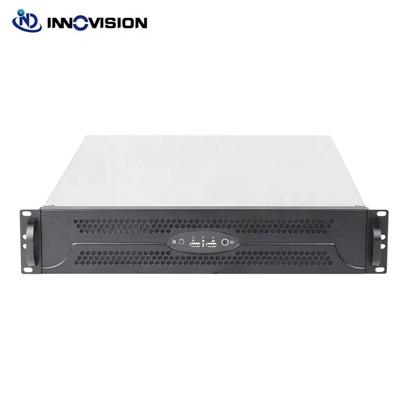 Ultra 2U rack server chassis support ATX motherboard depth 500MM 2U case