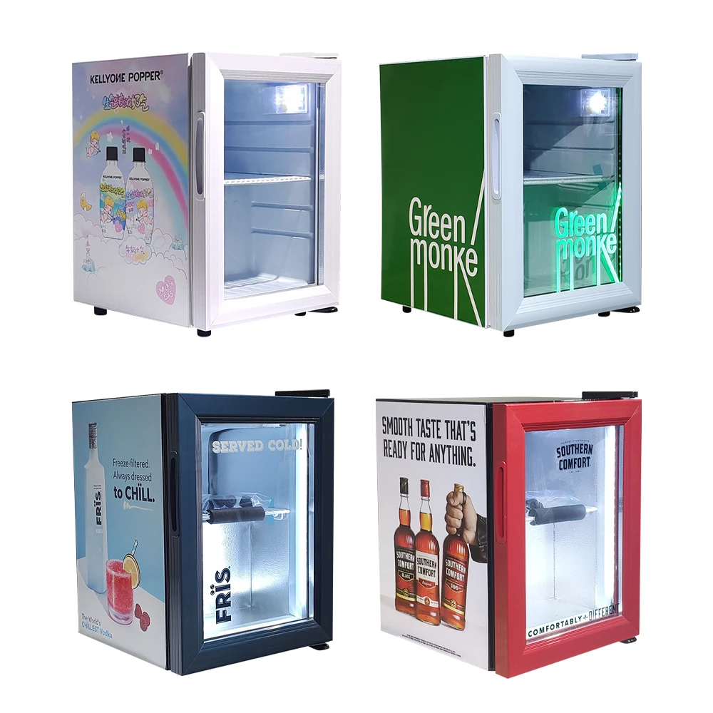 Meisda SC21 Commercial Energy Drink Small Fridge 21L Mini Beer bar Beverage Display Cooler for Supermarket