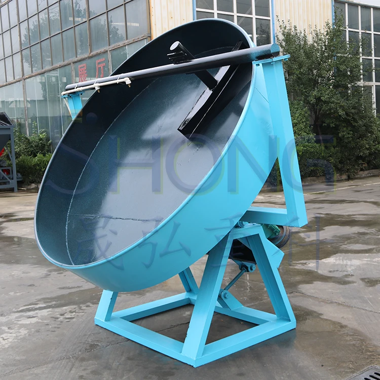 Mineral ammonium nitrate powder compound fertilizer granulating machine