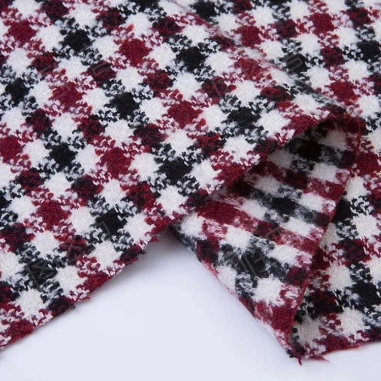 Cotton Fabric manufacture wholesales 100% polyester woven fabric for clothing Ladies Pattern Jacket fabric