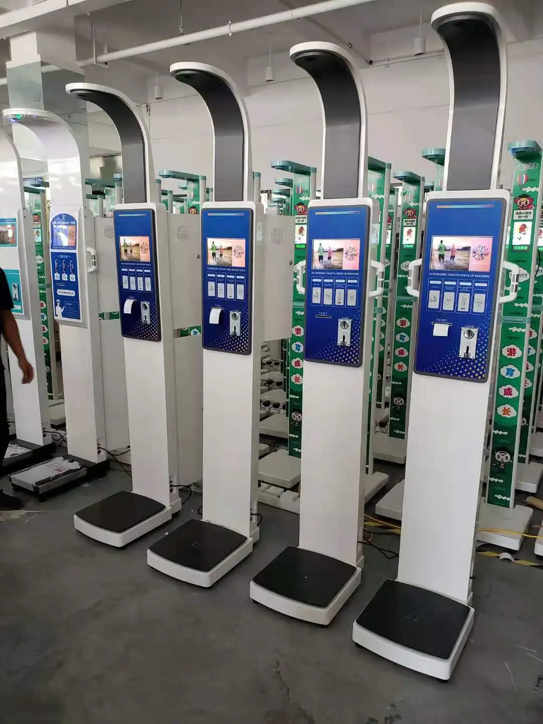 coin operated bmi scale weight and height scale bmi calculator