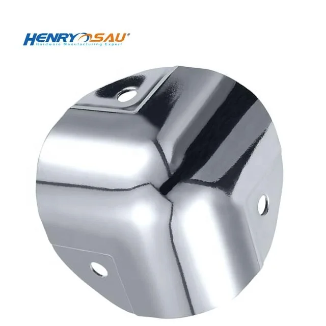 Professional sound box corner protector antique metal briefcase corner for case parts round corner edge guards
