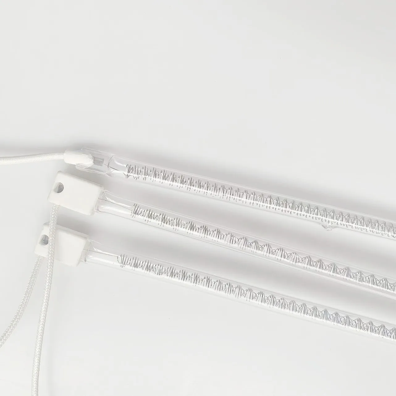 Heat resistance clear star filament quartz tube short wave halogen infrared heat lamp for bathroom