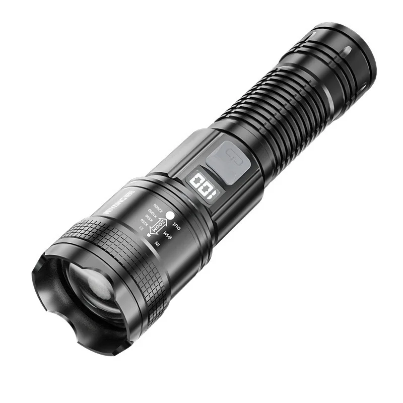 high power 10000 lumens Torch light rechargeable Super Bright led flashlight Waterproof