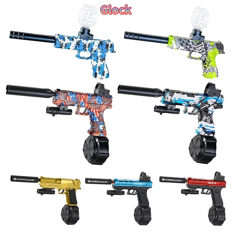 2023 high quality automatic pistola de juguete watergun blaster hidrogel shotgun jell nylon bolas de gel blaster bb gun plastic