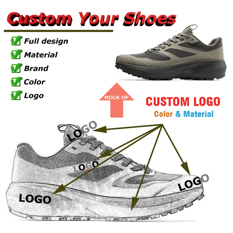 Trending Products 2024 New Arrivals Popular Shoes Men Waterproof Hiking Boots Custom Breathable Eva Sole Trekking Hiking Boots