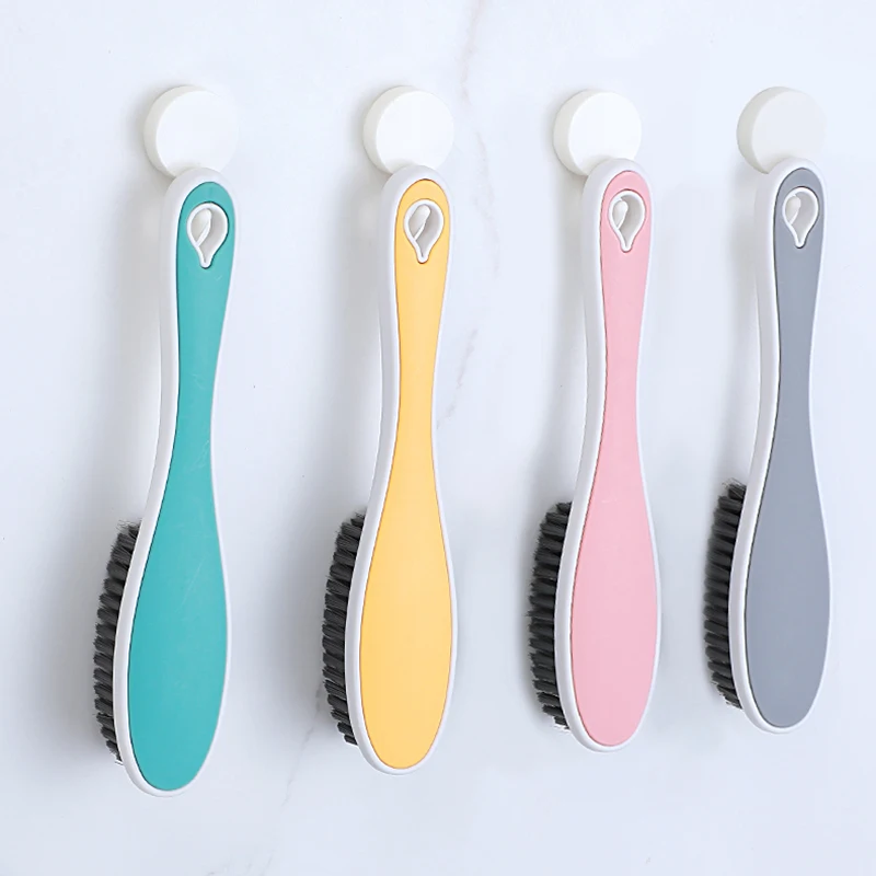 Eco-friendly Multifunctional Hand Brush for Cleaning Washing & Shoe Care PP round Design for Home Kitchen Bathroom Use