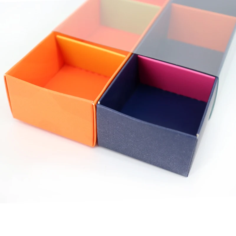 Clear Plastic  Lid And Kraft Drawer Box  Macaron box /chocolate box /pastry box With Logo Customized Packaging Box