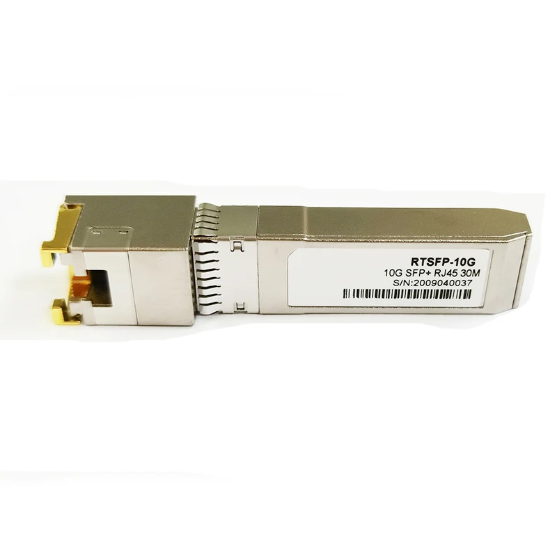 10GBASE-T медный SFP + RJ45 диапазон 30 м