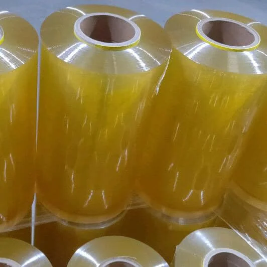 Wholesale cling film prevent odor transfer pvc cling film wrapper 13 micron 14 micron for food food grade film cling wrap