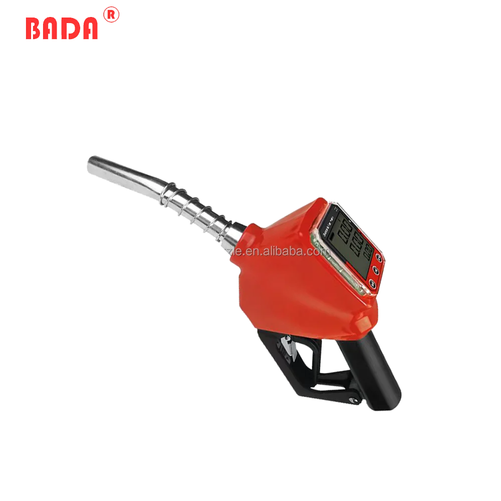 LCD meter Automatic shutoff high accuracy LCD display fuel nozzle