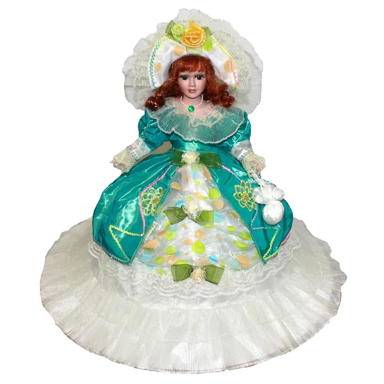 
romantic victoria style porcelain dolls for sale 18 inch princess dress ceramic doll gift 