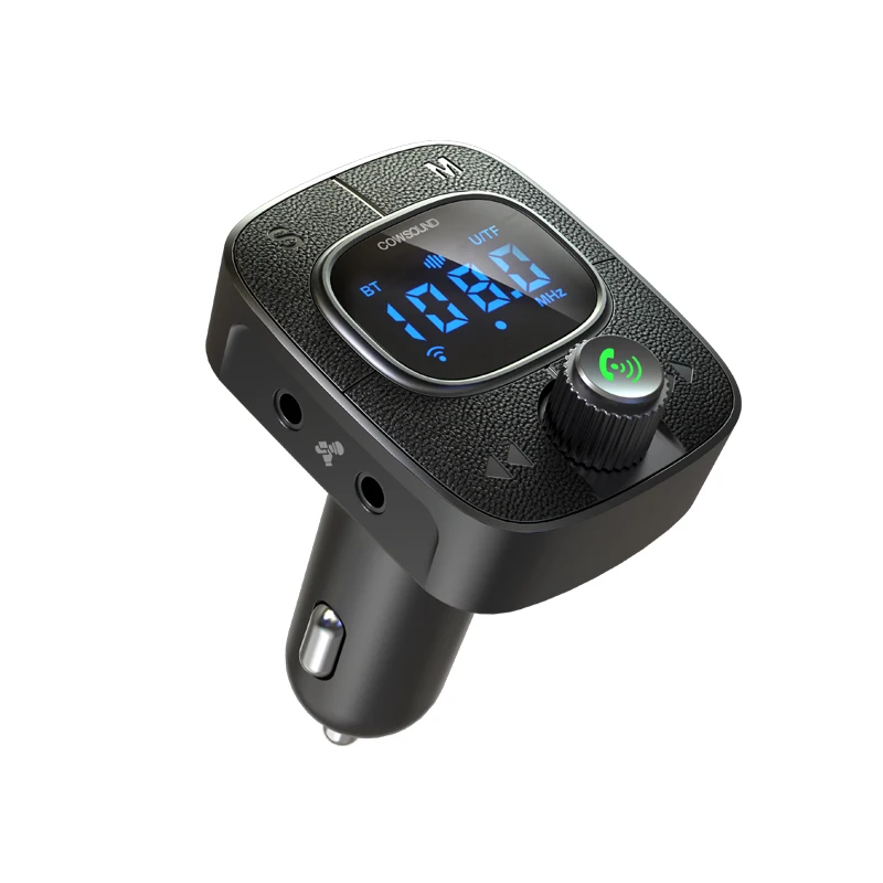New multifunctional car with karaoke car mobile phone charger USB with digital display car Bluetooth
