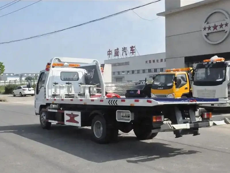 2024 Brand New ISZ Japan technology factory directly sell 4x2 Flat-bed tow wrecker truck for sale