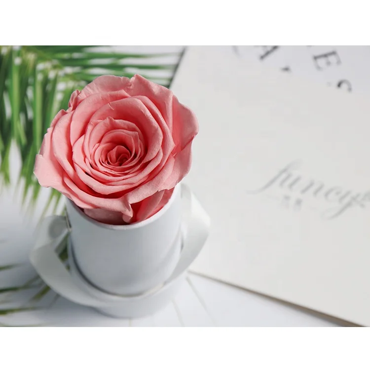
Valentine Wholesale Luxury Gift Immortal Long Lasting Forever Eternal Rose Flower Box Everlasting Stabilized Preserved Roses 