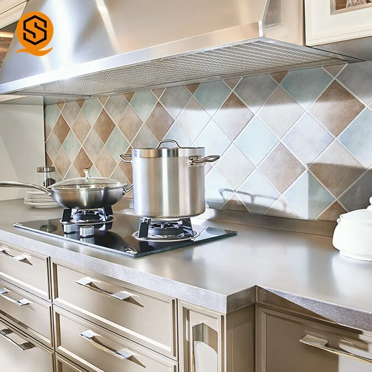 Artificial Stone Kitchen Counter tops 6-30mm Thickness Acrylic Solid Surface Marble Sheet For Counter top