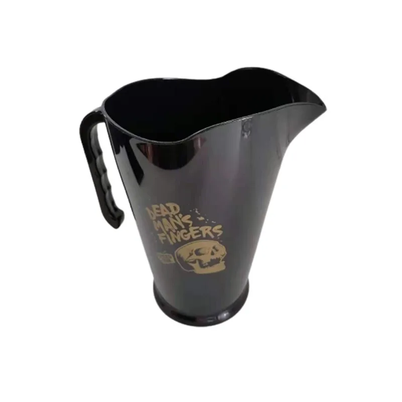 Custom logo 60oz stackable plastic pitchers promotional cooler plastic beer water plastic jug