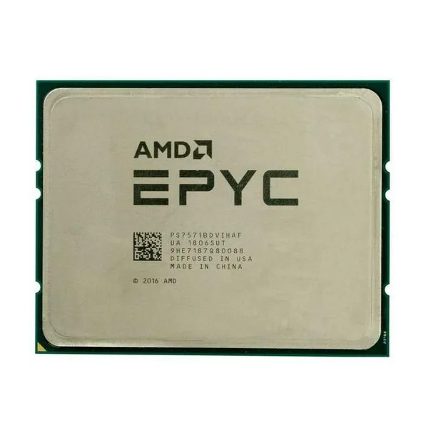 PS7571BDVIHAF For AMD EPYC 7571 2.20GHZ 32 Cores Socket SP3 Server Processor CPU